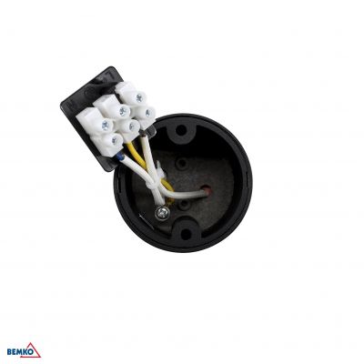 Oprawa nasufitowa punktowa ULTER nieregulowana fi55 GU10 max. 1x50W czarna C23-DLU-R-GU10-150-BL BEMKO BEMKO (C23-DLU-R-GU10-150-BL)
